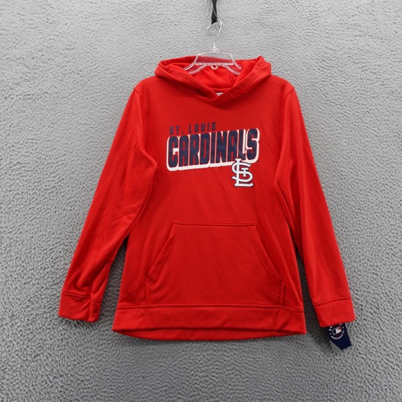 Mlb Genuine Merchandise Other - MLB St Louis Cardinals Youth Red Pullover Hoodie Sweatshirt XL 18/20 NEW